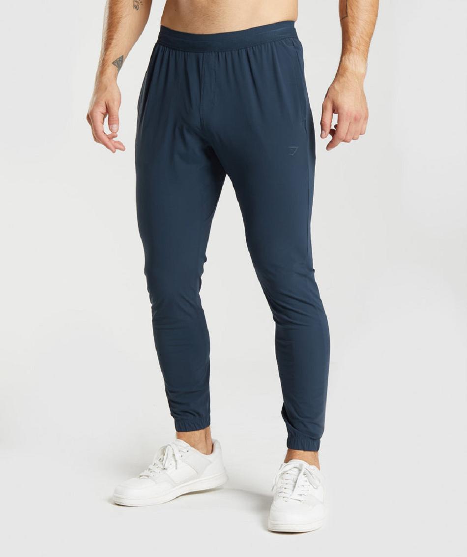 Pantalones Jogger Gymshark Studio Hombre Azul Marino | CO 3720GSO